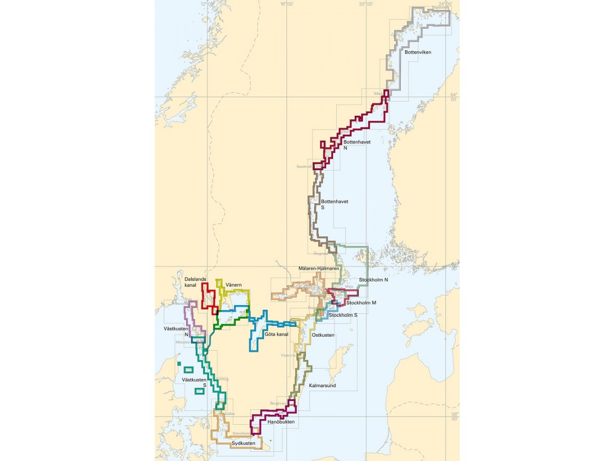 Stockholm Norra 2018 Båtsportkort Stockholm Norra 2018 Båtsportkort